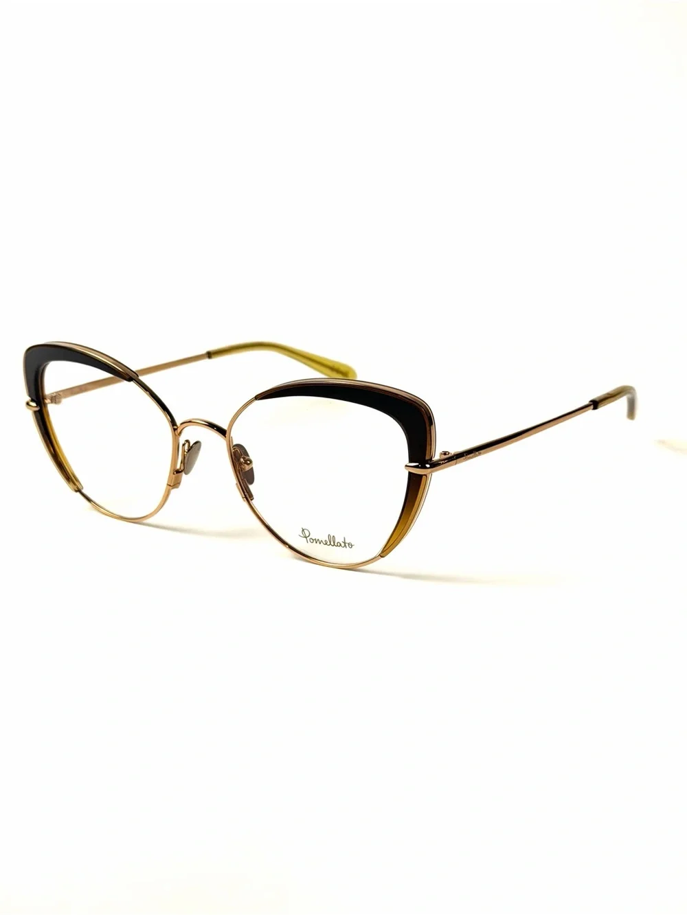 Pomellato PM0125O 003 Women's 54mm Brown Gold Opticals PM 0125 O 003